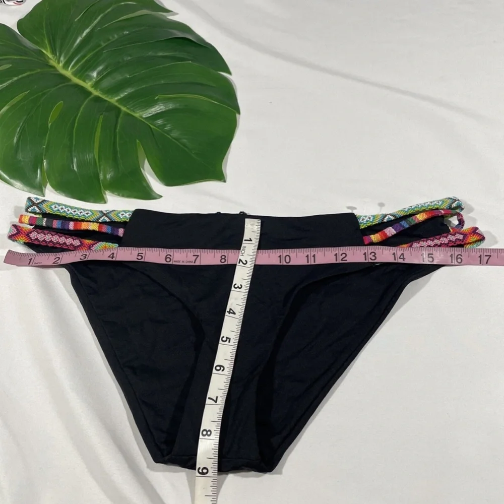 NEW Isabella Rose [ Large ] Besties Friendship Strap Maui Bikini Bottom‎